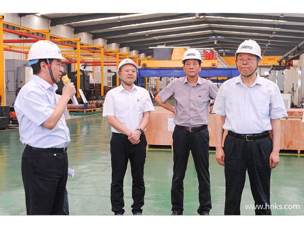 省人大常委會黨組副書記、副主任馬懿一行蒞臨河南礦山調(diào)研指導(dǎo)工作